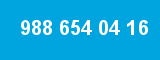 988 654 04 16 988 654 04 16